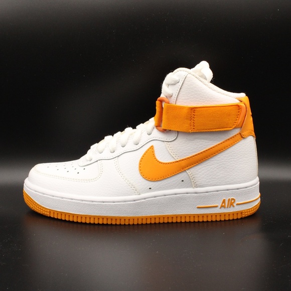 Nike Air Force 1 Low - White - Turf Orange - SneakerNews.com